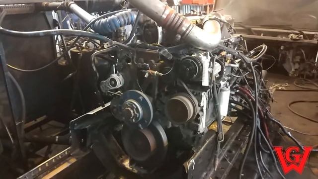 Запуск ДВС CUMMINS N 14+ 11959631 смотреть онлайн