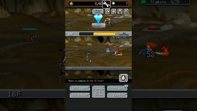 Tap Dungeon RPG 2-ая серия Научился играть! смотреть онлайн