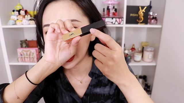 [AD] 今年最美唇膏 YSL小金條 #奢華緞面絲絨唇膏 15色全試色