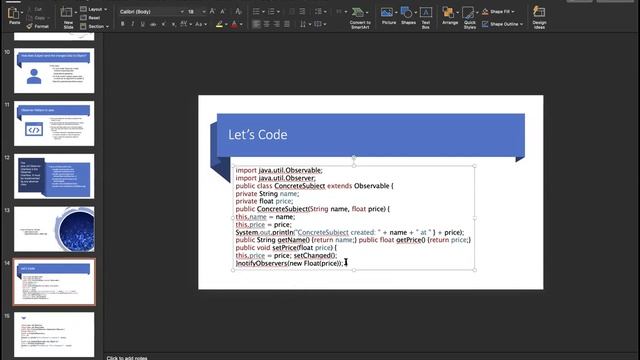 Observer Design Pattern: How To implement in java смотреть онлайн
