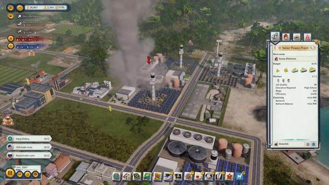 TORNADO - Tropico 6 MEGACITY #16 - Fresh Start City Builder ALL DLCs Strategy смотреть онлайн