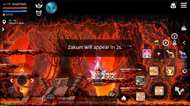 Maplestory m - Buccaneer Octopunch or Double Blast for Bossing Test смотреть онлайн