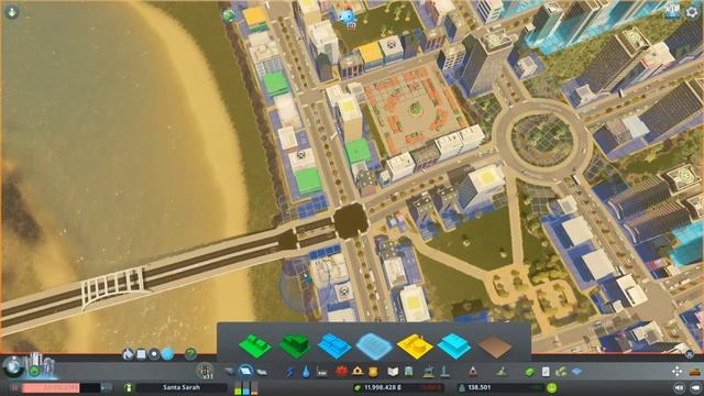 Silent live stream | Cities Skylines: Santa Sarah, Pearl Bay map смотреть онлайн