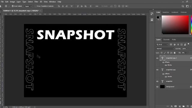 Photoshop tutorial | background changing tools and stroke and color overlay tutorial смотреть онлайн