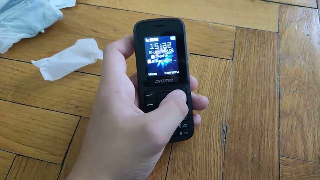 Распаковка Digma A172 смотреть онлайн