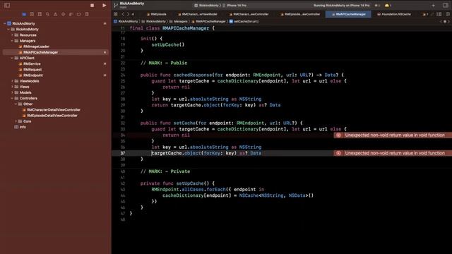 Build FULL iOS App in Swift: Part 22 (Rick & Morty | 2023) – API Cach Layer смотреть онлайн