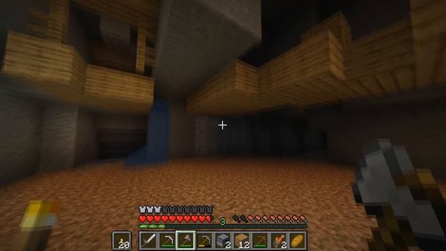 Майнкрафт 1.15 Выживание без модов! Огромная шахта! #1 смотреть онлайн