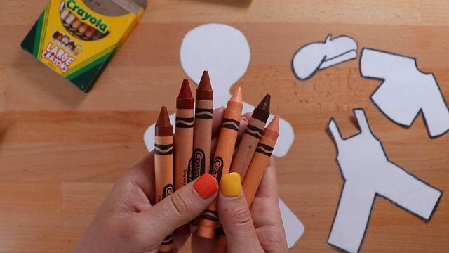 Paper Doll Craft | Easy Paper Craft for Kids | Craft and Create with Bri Reads смотреть онлайн