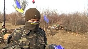 Детский блокпост . Варваровка, Гуляйпольского р-н 2015 год