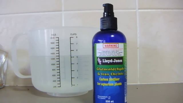 Glutaraldehyde and Iron Chelate Carbon Fertiliser for Aquatic Plants смотреть онлайн