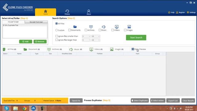 Move Duplicate Files to Other Folder(s) Using Clone Files Checker смотреть онлайн