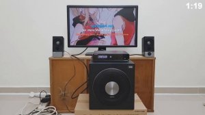 Gene Edifier M3600D 2.1 Speaker Sound Test with (Choir, Violin, Drums)