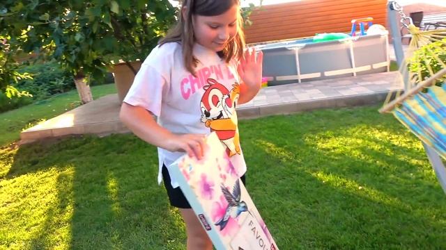 24 часа в ПАЛАТКЕ в саду ЧЕЛЛЕНДЖ My Little Nastya