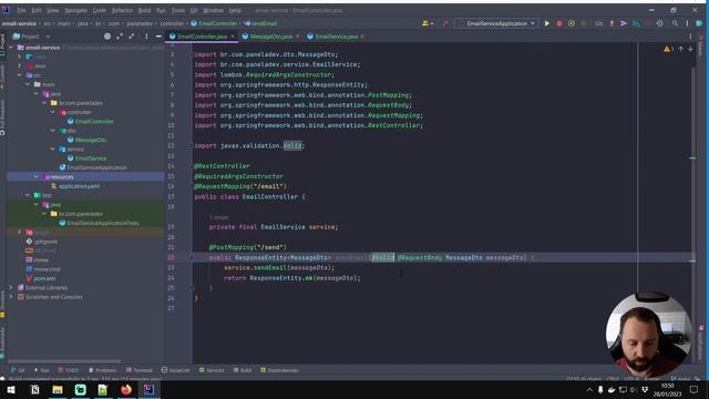 Java - Enviando email com JavaMailSender смотреть онлайн