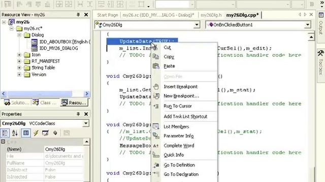Visual C++. List Box. Вставка, удаление, поиск и выделение элементов списка. Урок 53 смотреть онлайн