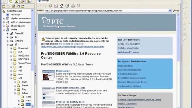 ProEngineer Portable Workspaces in Wildfire 3.0 смотреть онлайн