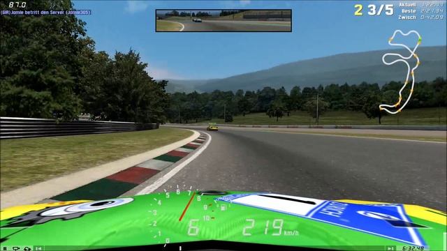 LFS - Live For Speed: 1st Place Cargame GTR (Full Race)