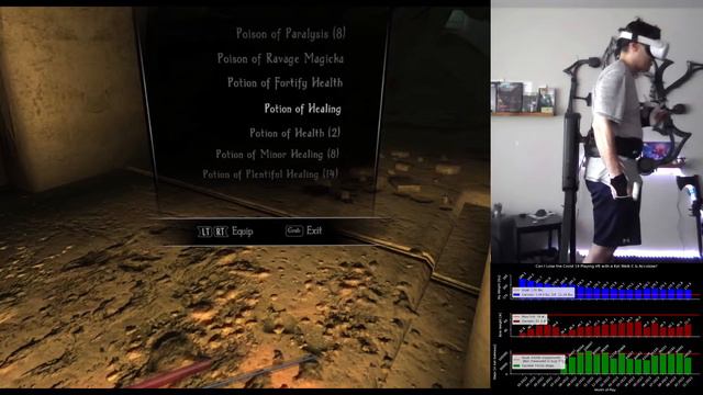 Ayleid Ruins Because I Can't Find Bears - Skyrim VR Liveplay w/Treadmill & Bow [Episode 336] смотреть онлайн