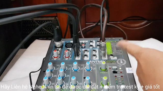 CHÚC KHAI XUÂN VÀ TEST MIXER ANT 6FX CHO KARAOKE GIA ĐÌNH GỬI KHÁCH смотреть онлайн