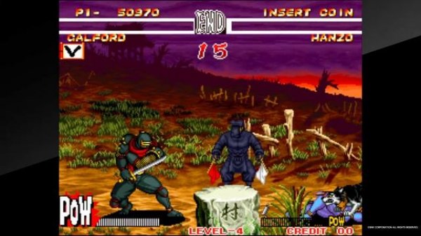 Samurai Shodown/Showdown II/Shin Samurai Spirits Galford Arcade Mode Part 1