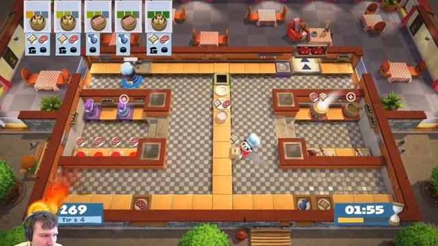 Librarian Let’s Play - Overcooked 2