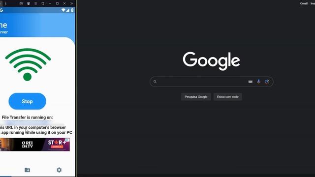 Como Transferir Arquivos Do Celular Para PC Notebook Via Rede WIFI ( Método Fácil e Rápido ) смотреть онлайн