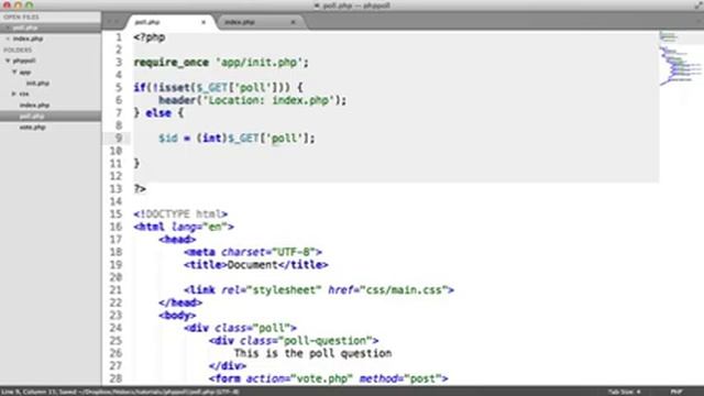 Build A Poll With PHP: Polls & Choices (5/7) смотреть онлайн