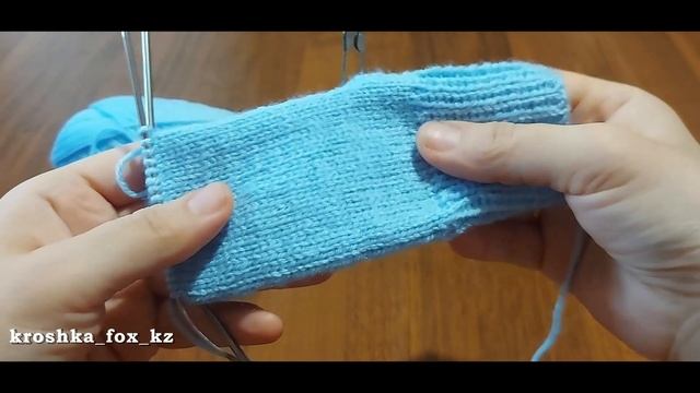 Простые варежки спицами на ребенка 5 лет | Подробный мастер-класс | Вязание спицами для начинающих смотреть онлайн