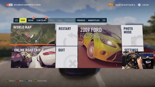 Forza Horizon 2 LP Ep28 5,000lbs W12 Monster! w/Thrustmaster Wheel Cam | SLAPTrain смотреть онлайн