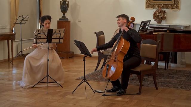 К. М. Вебер. Трио для фортепиано, флейты и виолончели соль минор, соч. 63, J. 259 II-IV части смотреть онлайн