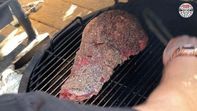 Wagyu Tri Tip reverse seared on the big green egg смотреть онлайн