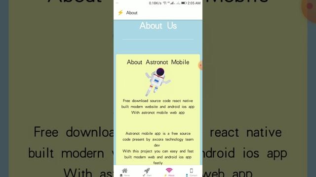 astronot mobile source code react native free download gratis built web android ios app all in one смотреть онлайн