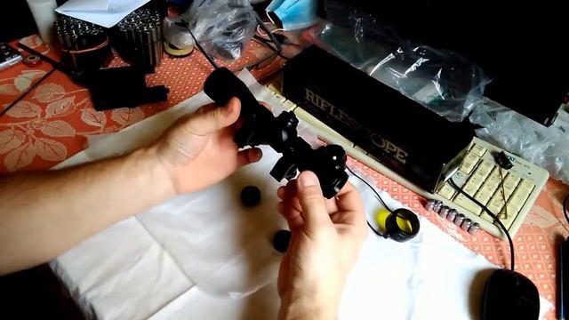 Оптический прицел 4х32 ноу нейм Riflescope.