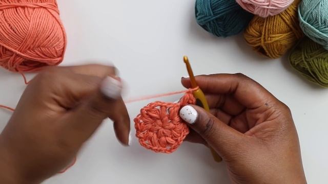 Free Crochet Puff Stitch Coaster Pattern [HEXI PUFF COASTERS BEGINNER CROCHET PROJECT] смотреть онлайн