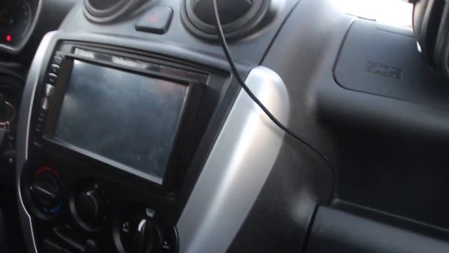 LADA GRANTA установка Видеокамеры в бампер автомобля+новые зимнии дворники