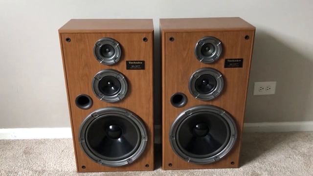 Technics SB-CR77 3 Way Home Floor Standing Speakers смотреть онлайн