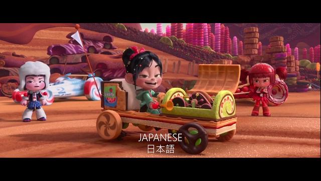 Wreck It Ralph  - Racers Destroy Vanellope's Kart (Multilanguage) 44 Languages