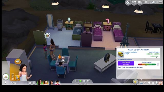 Sims4 One Hundred Baby Challenge Part 8- Age Up and Makeovers смотреть онлайн