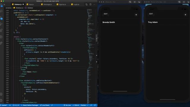 Chat Application created with React-Native. смотреть онлайн