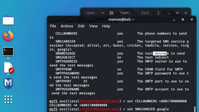 How to do SMS SPOOFING kali linux 2020 смотреть онлайн