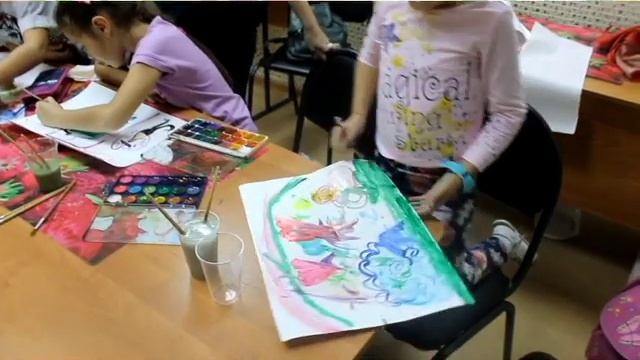 Живопись для школьников - дополнительное образование - Школа Плюс - Красноярск смотреть онлайн