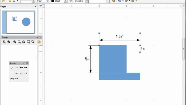 LibreOffice Draw (45) Dimension Lines Part 2 Dimesnion Line Dialog Box смотреть онлайн