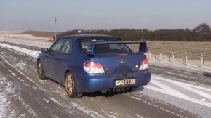 Subaru Impreza WRX STI starting