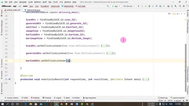 How to Generate Bar Code in Android Studio | Bar Generator | Foysal Official смотреть онлайн