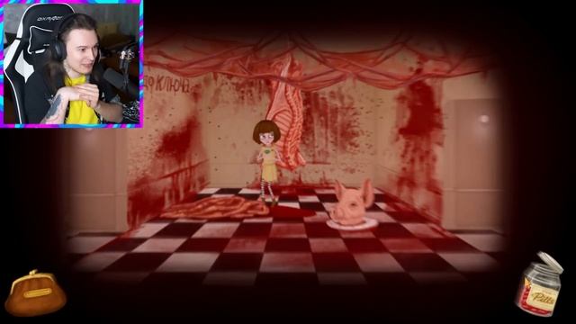 ЭТА ДЕВОЧКА МОЖЕТ ПОПАДАТЬ В ТЁМНЫЙ ПРОКЛЯТЫЙ МИР!! (Fran Bow) смотреть онлайн