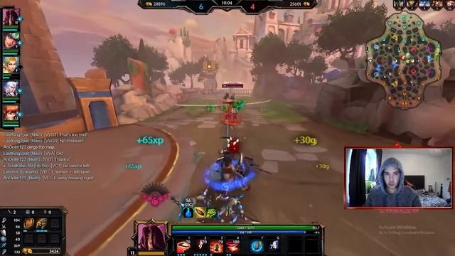 Smite Izanami Gameplay - THIS OP BUILD MAKES IZANAMI A SOLO LANE BEAST смотреть онлайн
