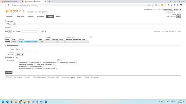 038 - RabbitMQ - Shovel Plugin