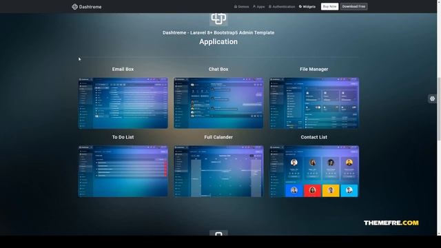 Dashtreme - Laravel 8 Bootstrap5 Admin Template laravel admin template 8 Build Website смотреть онлайн