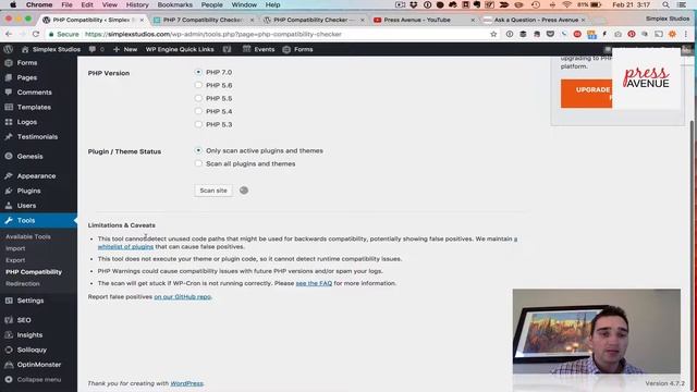 How to check if PHP7 works with your WordPress site on WP Engine смотреть онлайн