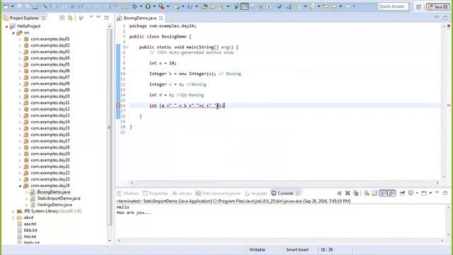Java Training Day 24 | Java Full Course | Coding Skills смотреть онлайн
